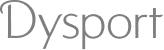 Dysport logo for wrinkle-reducing injectable treatments at Curate Medspa in Austin, TX