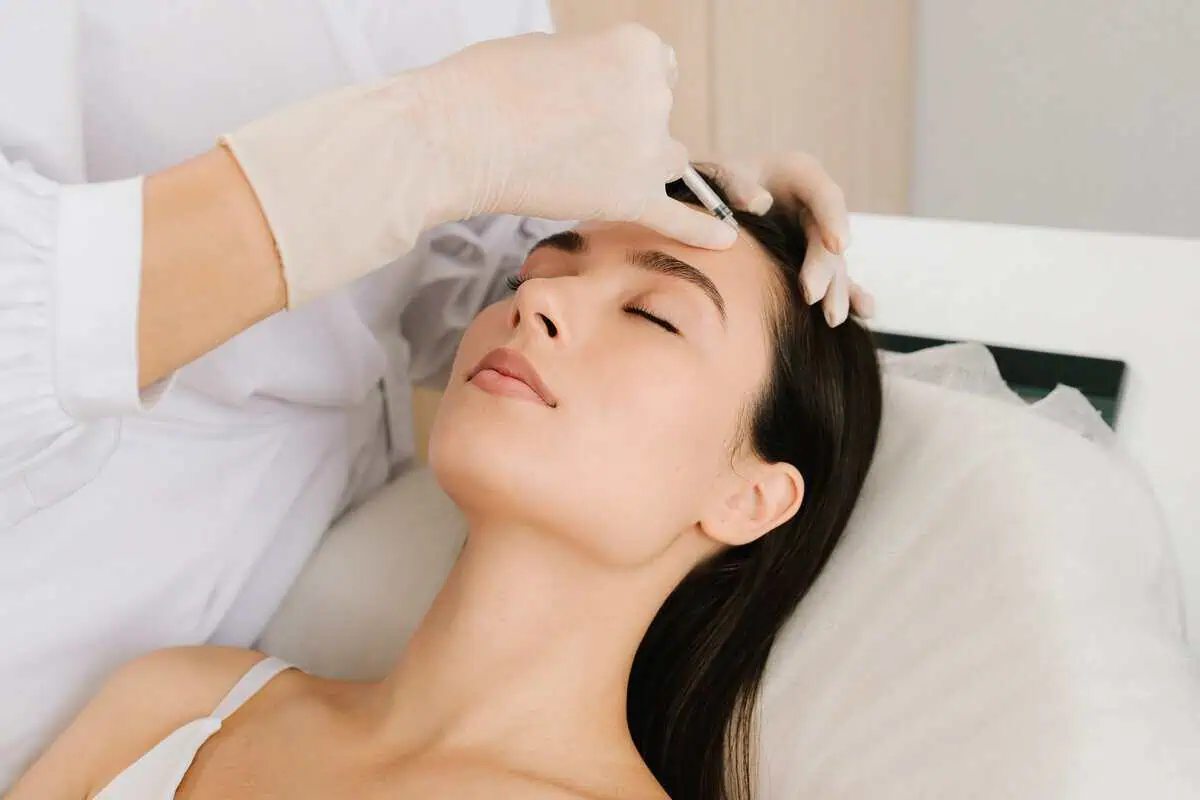 Wrinkle reduction treatment with neuromodulator injections in Austin, TX